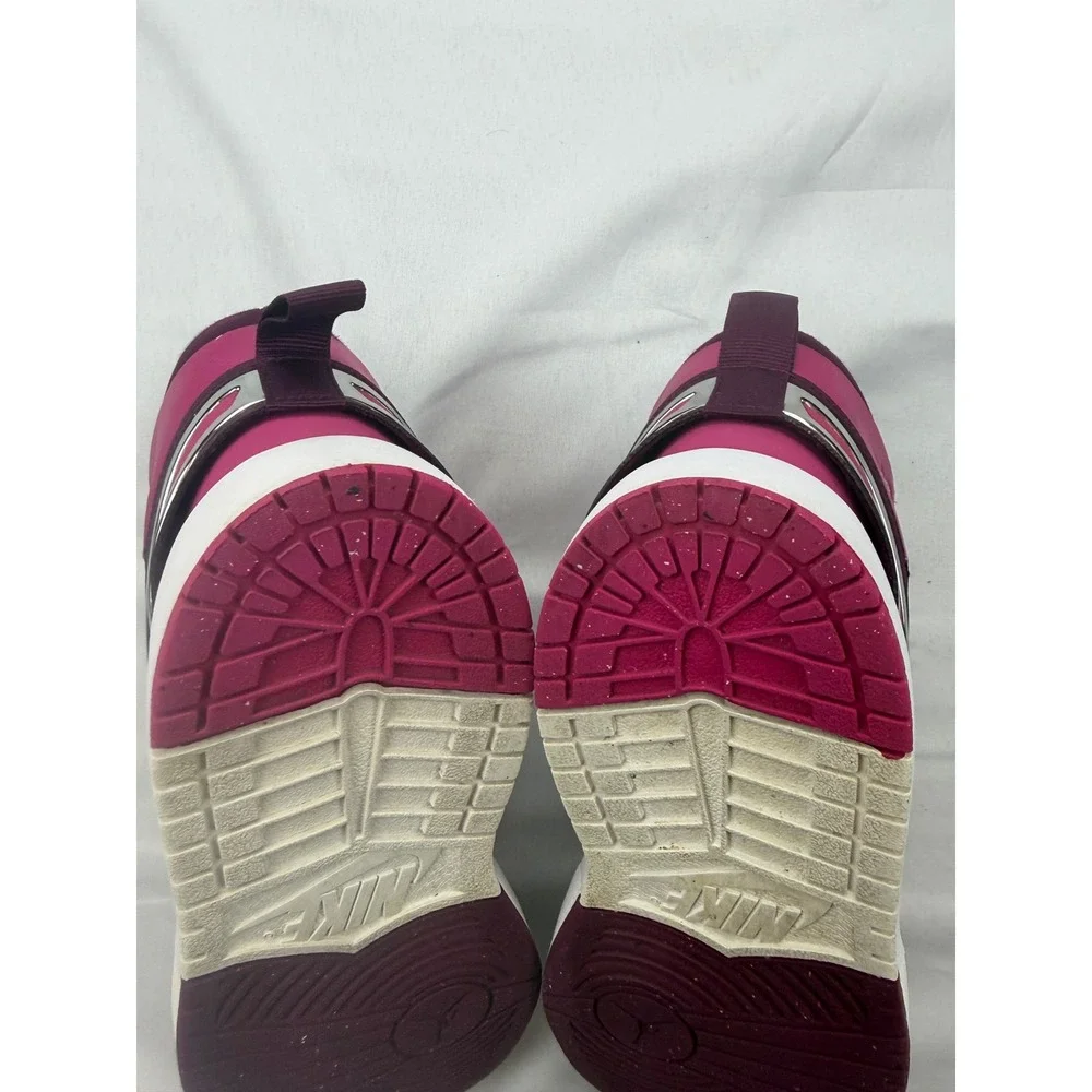 Jordan Stadium 90 EasyOn Kids Size 3Y Pink Purple Metallic Silver FQ1282-600